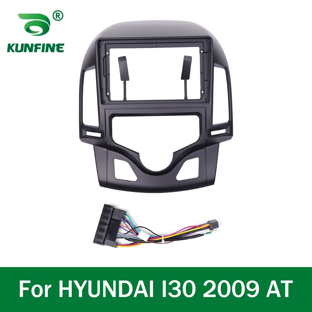 ڵ GPS ׺̼ ׷,  I30 2009-2011 AT/MT  Fascias г ,    ȭ鿡 , 2Din, 9 ġ